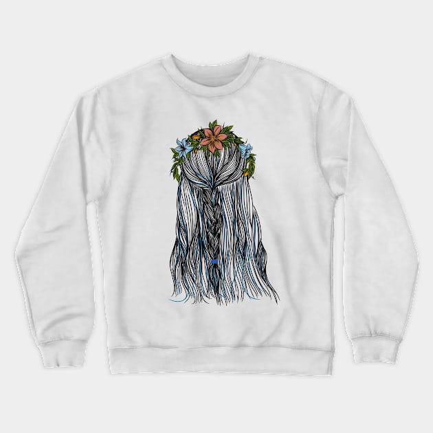 Hair band Crewneck Sweatshirt by ckai